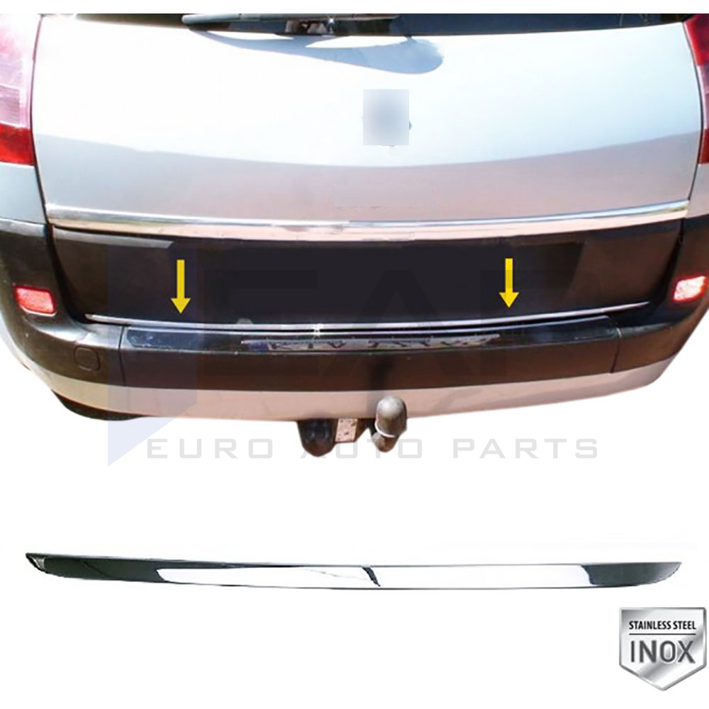 Trunk Lid Trim - Stainless Steel
