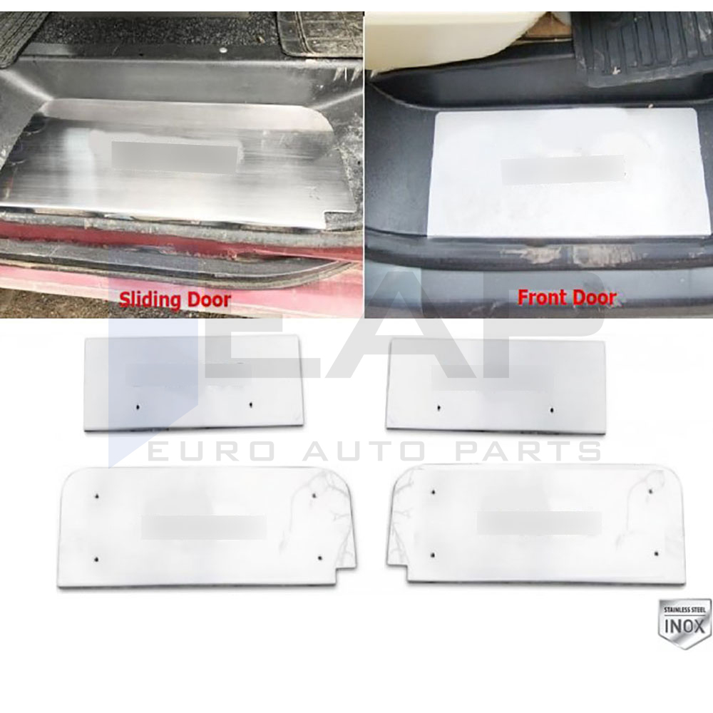 Interior Door Threshold Cover - 4 Doors - Stainless Steel