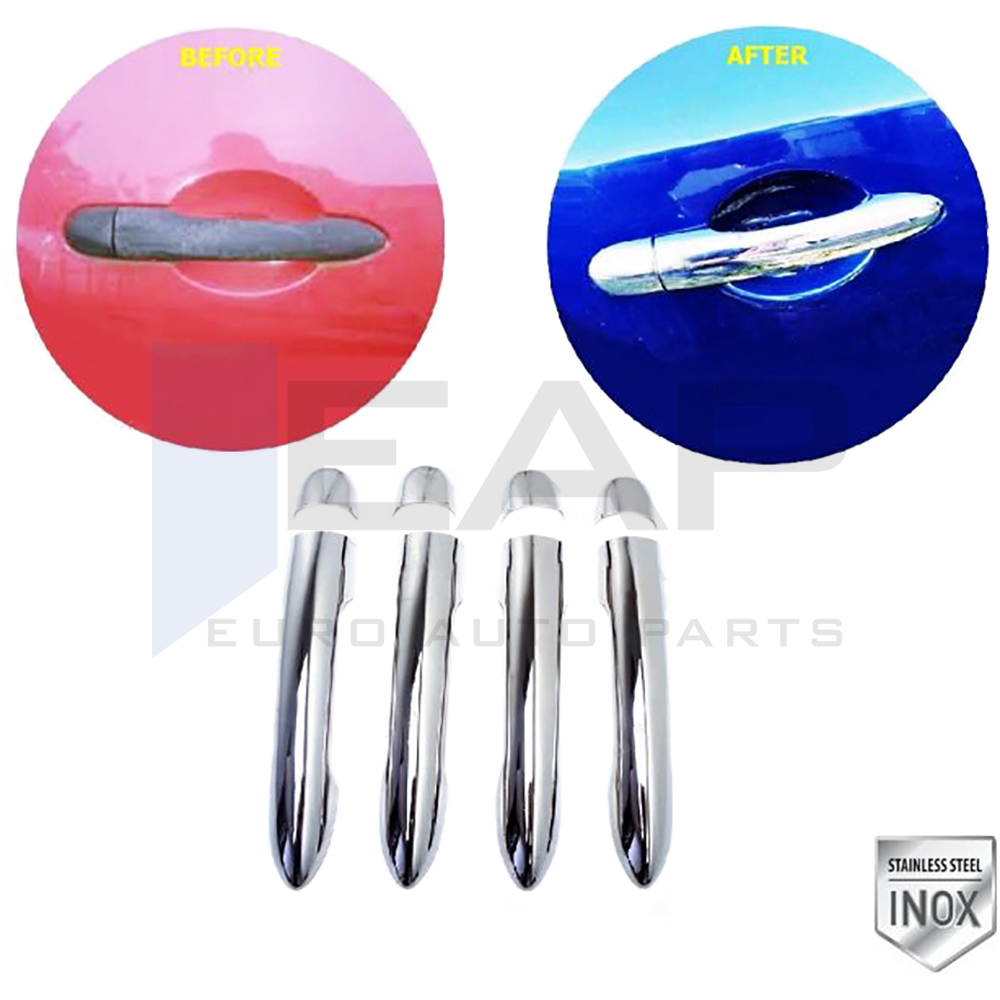 Door Handle Cover - 4 Doors - Stainless Steel