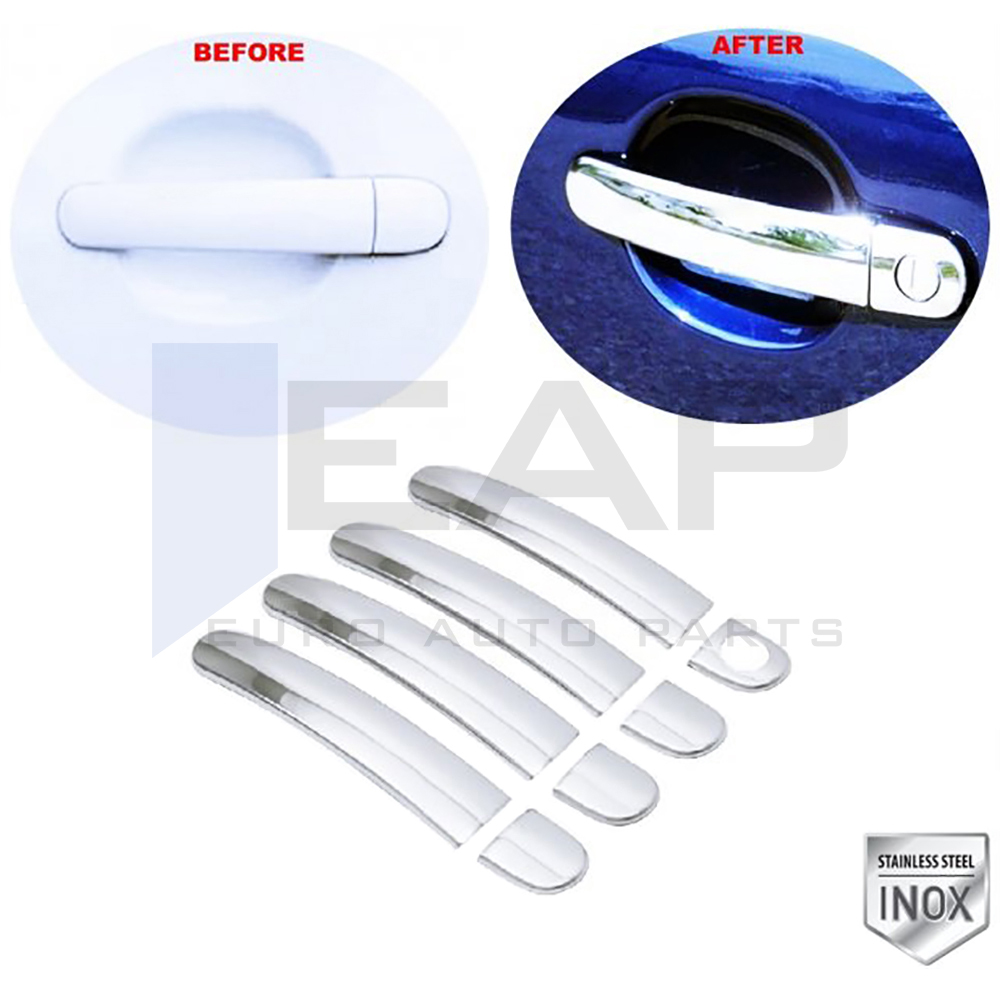 Door Handle Cover - 4 Doors - Stainless Steel