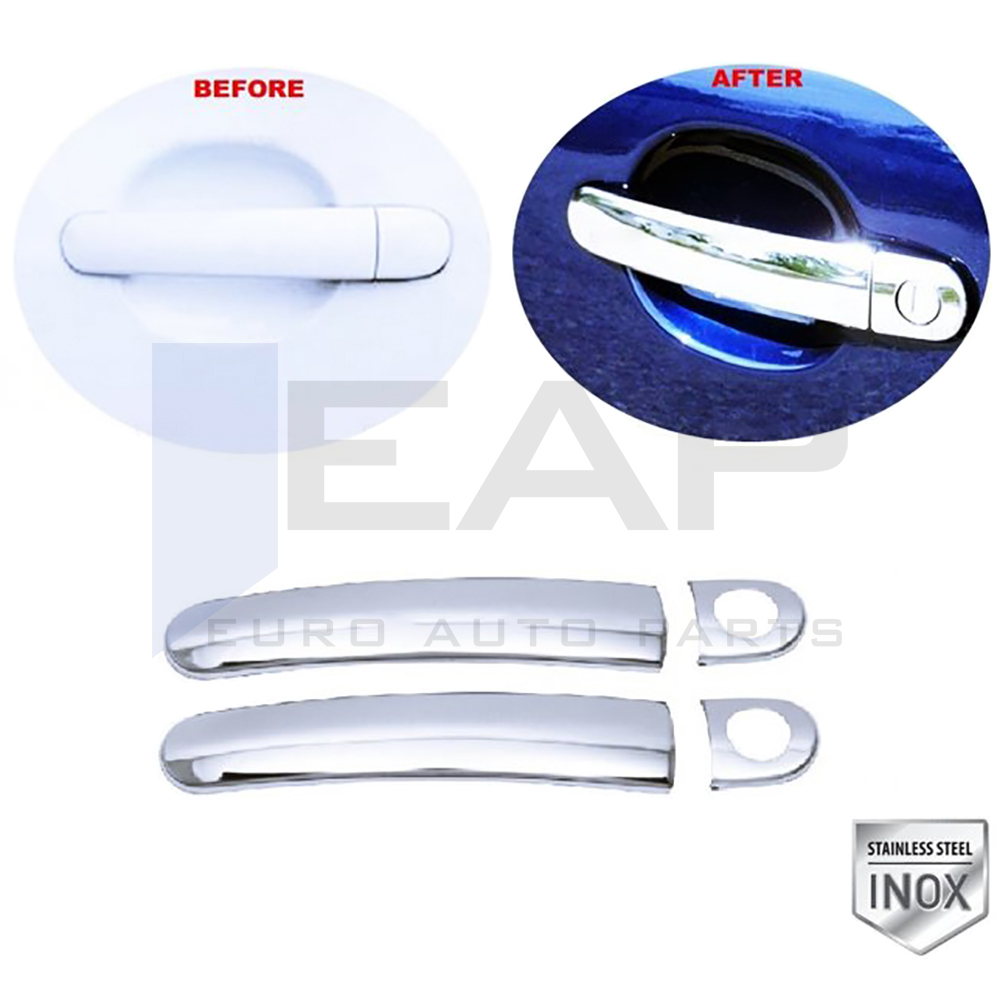 Door Handle Cover (Double Hole) - 2 Doors - Stainless Steel