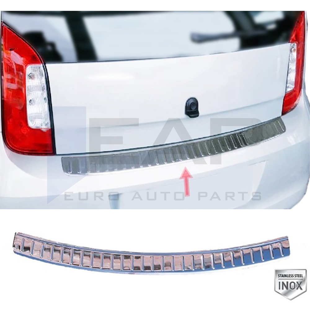 Rear Bumper Protector - Stainless Steel