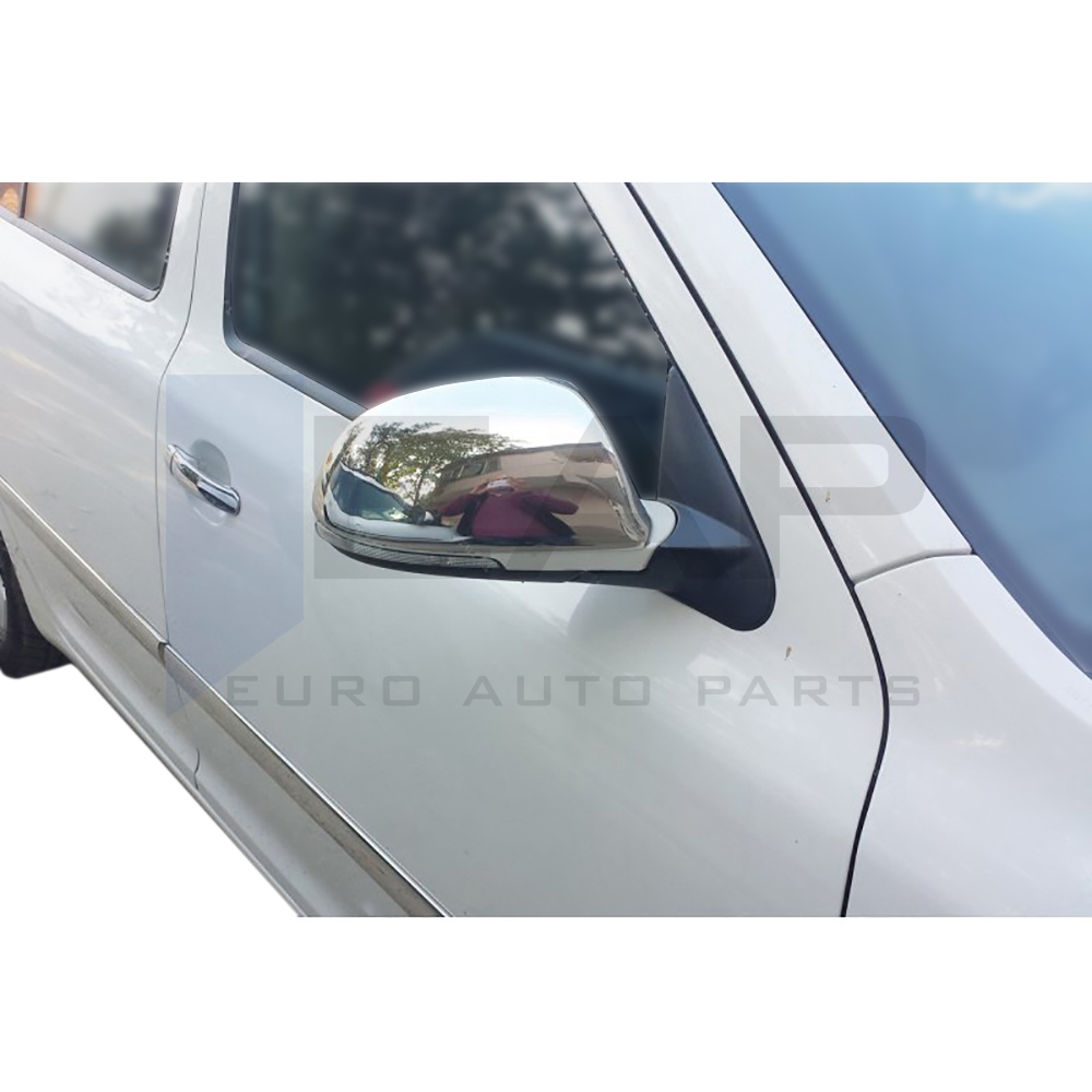 Mirror Cover 2 Pcs - Stainless Steel