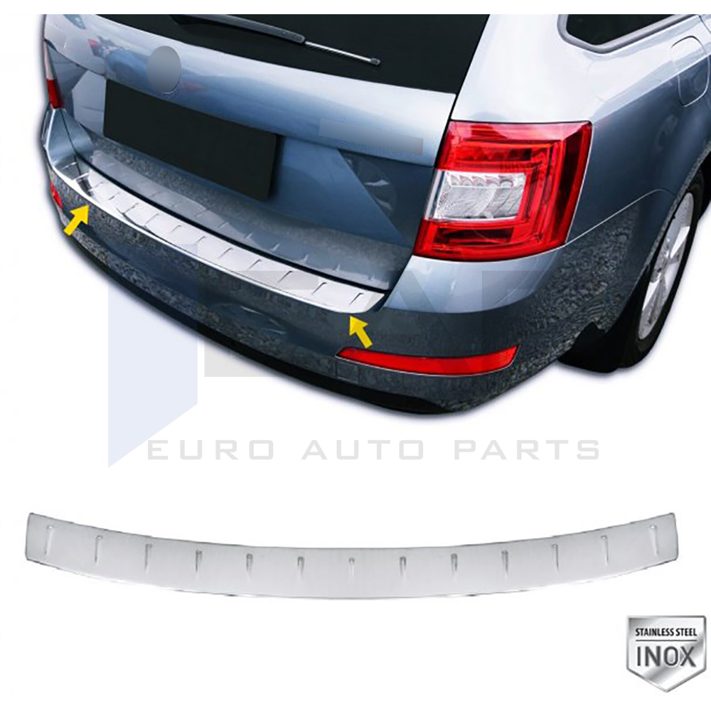 Rear Bumper Protector - Sw - Stainless Steel