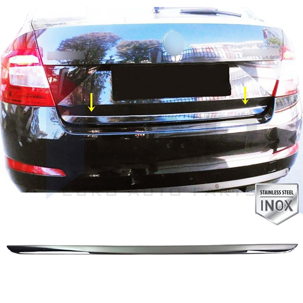 Trunk Lid Trim - Stainless Steel