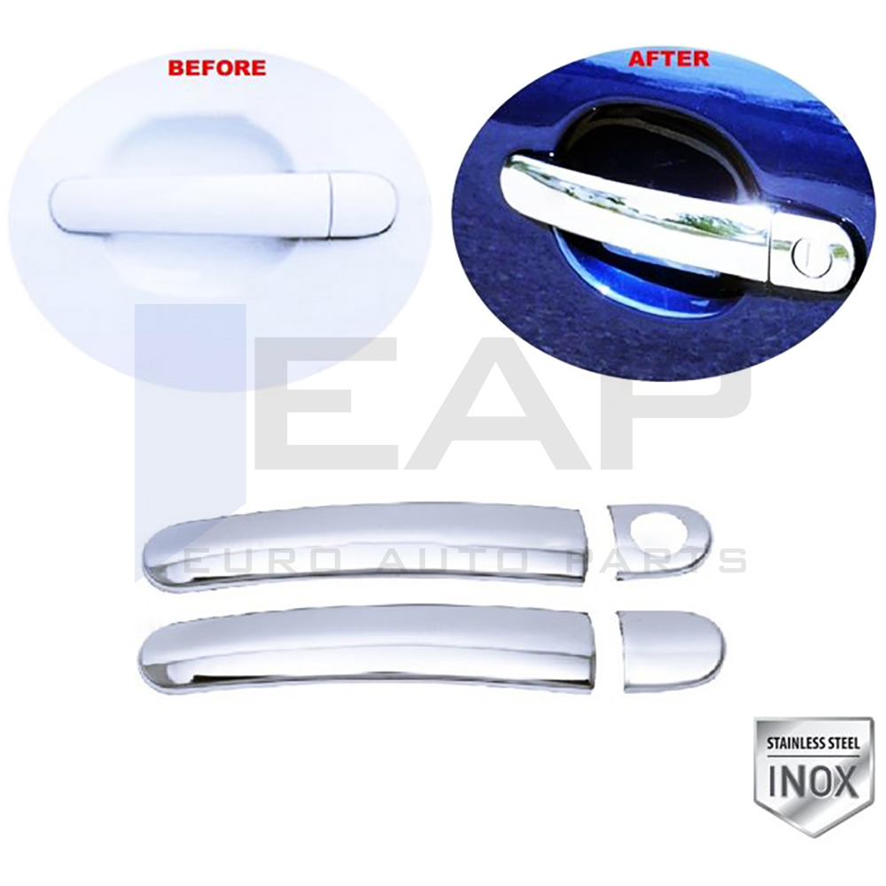 Door Handle Cover - 2 Doors - Stainless Steel