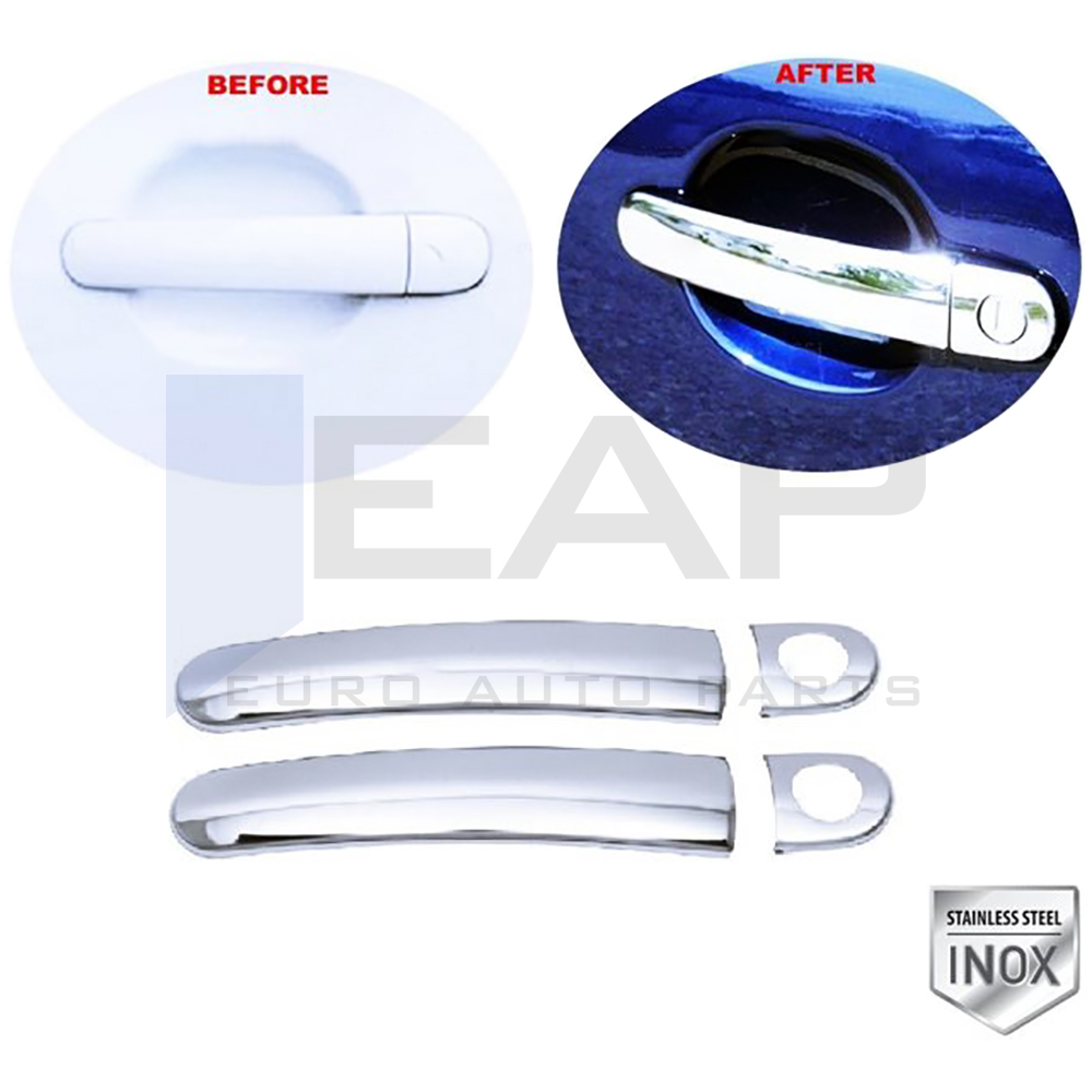 Door Handle Cover (Double Hole) - 2 Doors - Stainless Steel