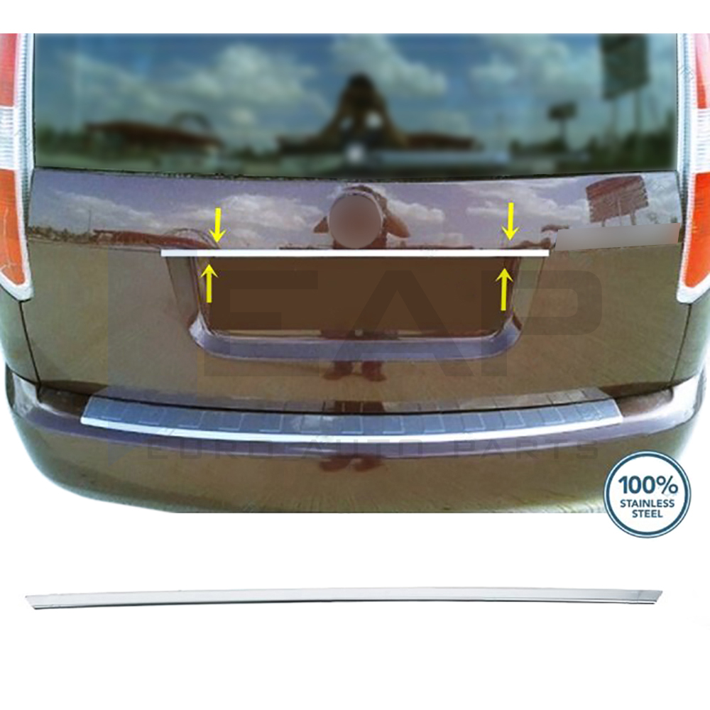 Trunk Lid Trim - Stainless Steel