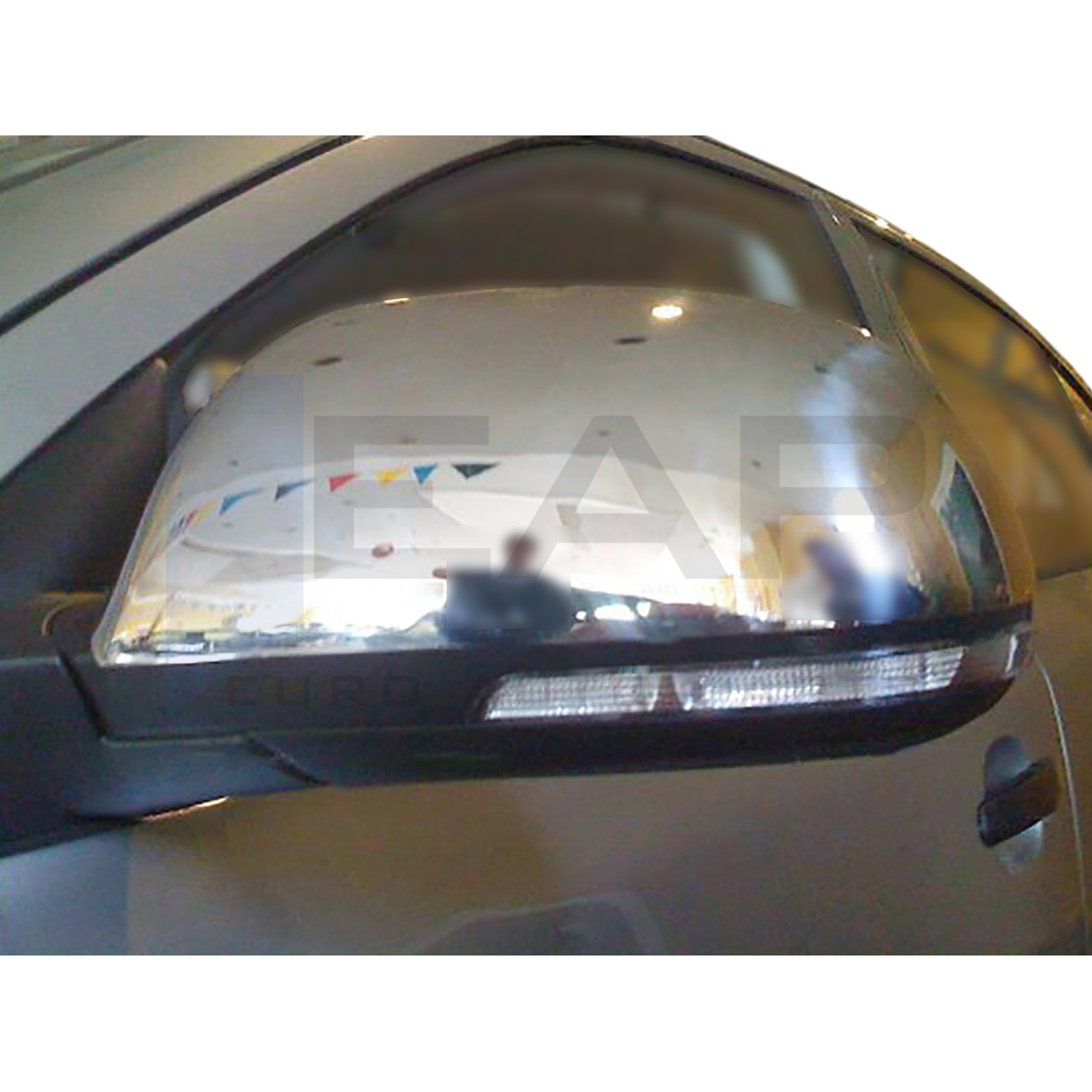 Mirror Cover 2 Pcs - Stainless Steel