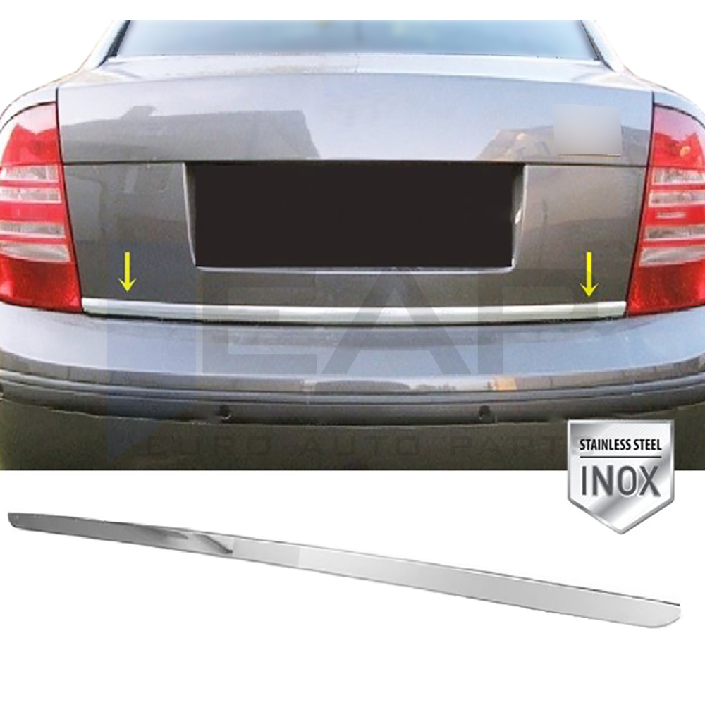Trunk Lid Trim - Stainless Steel