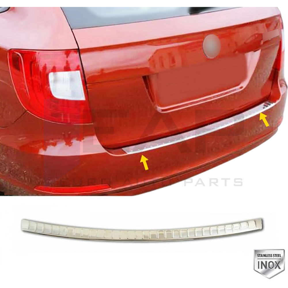 Rear Bumper Protector - Sw - Stainless Steel