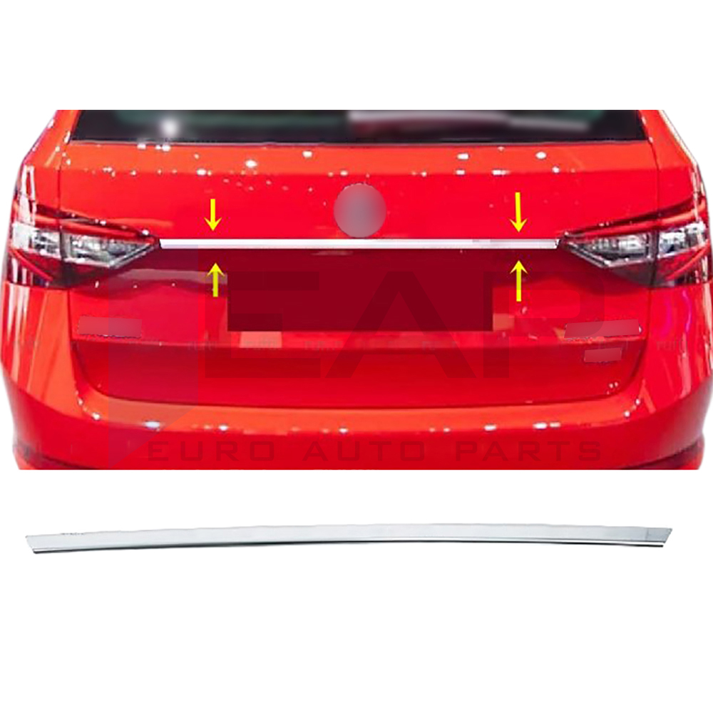 Trunk Lid Trim - Stainless Steel