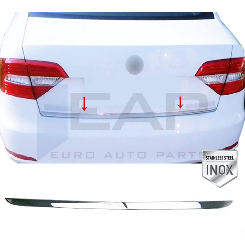 Trunk Lid Trim - Stainless Steel