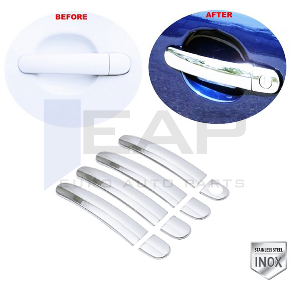 Door Handle Cover - 4 Doors - Stainless Steel