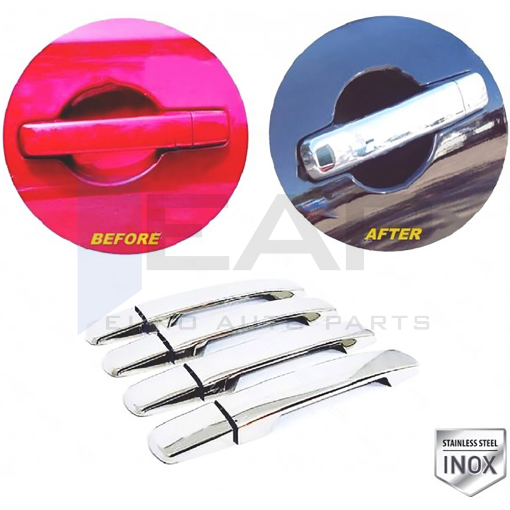 Door Handle Cover - 4 Doors - Stainless Steel