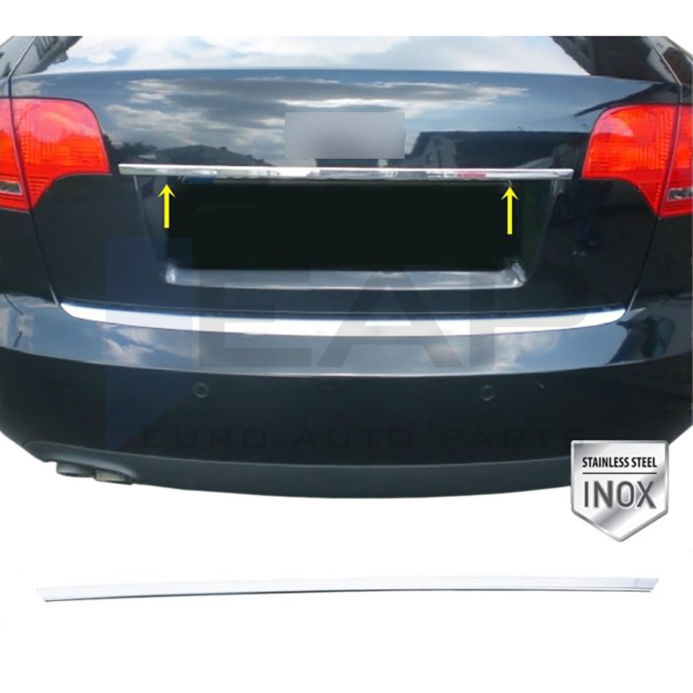 Trunk Lid Trim - Stainless Steel