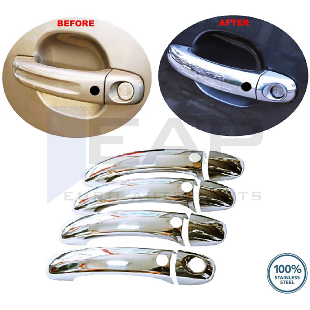 Door Handle Cover (With Sensor) - 4 Doors - Stainless Steel