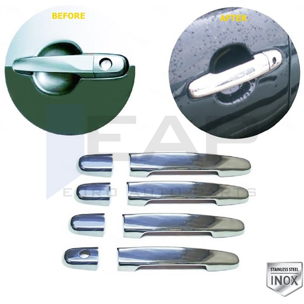 Door Handle Cover - 4 Doors - Stainless Steel