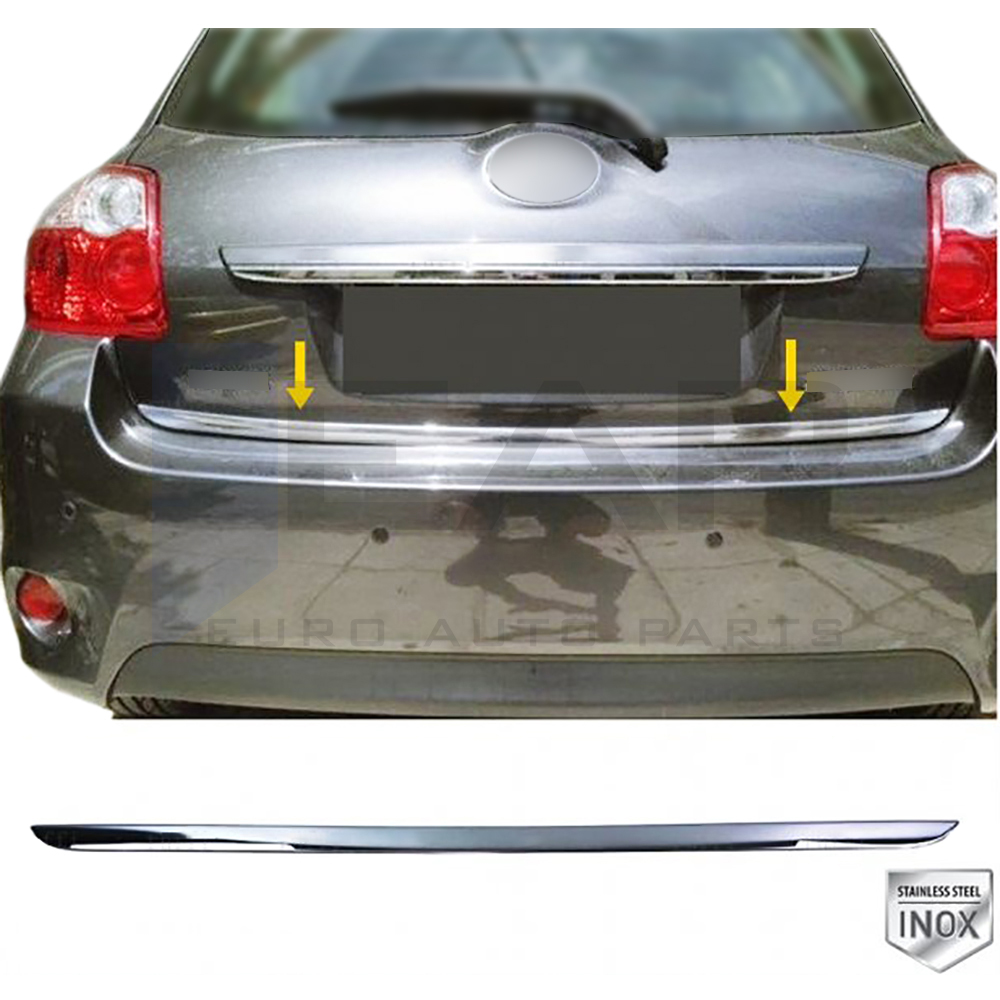 Trunk Lid Trim - Stainless Steel