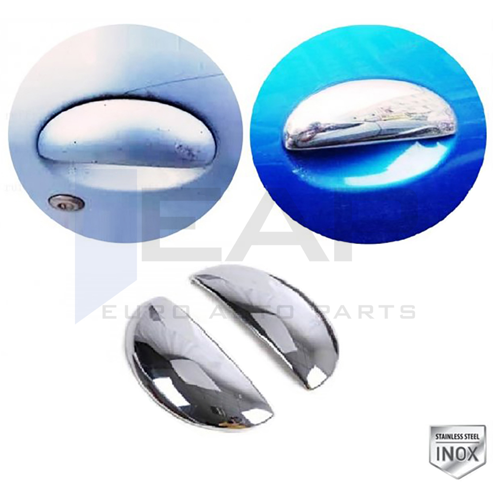 Door Handle Cover - 2 Doors - Stainless Steel