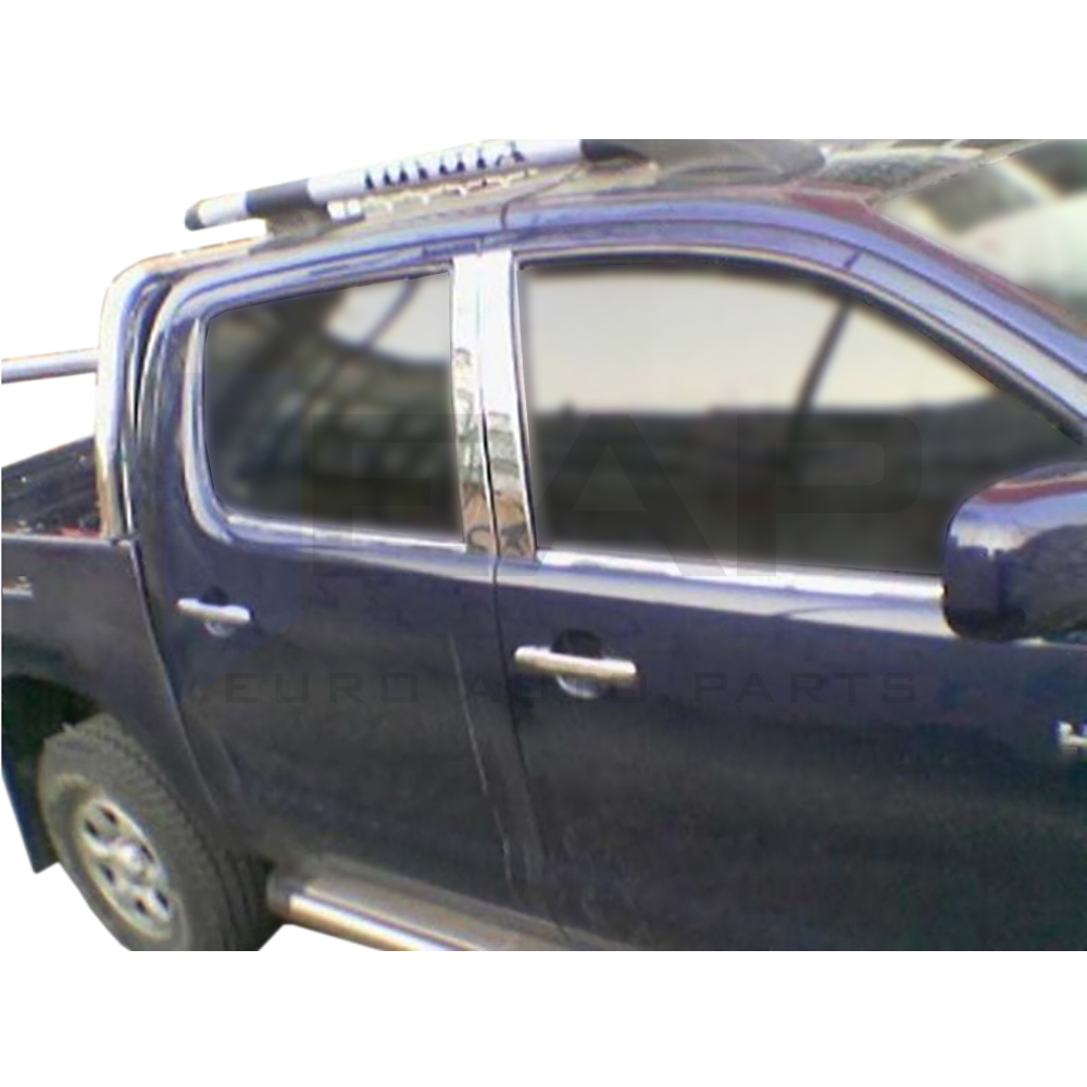 Window Frame Garnish - 4 Pcs - Stainless Steel