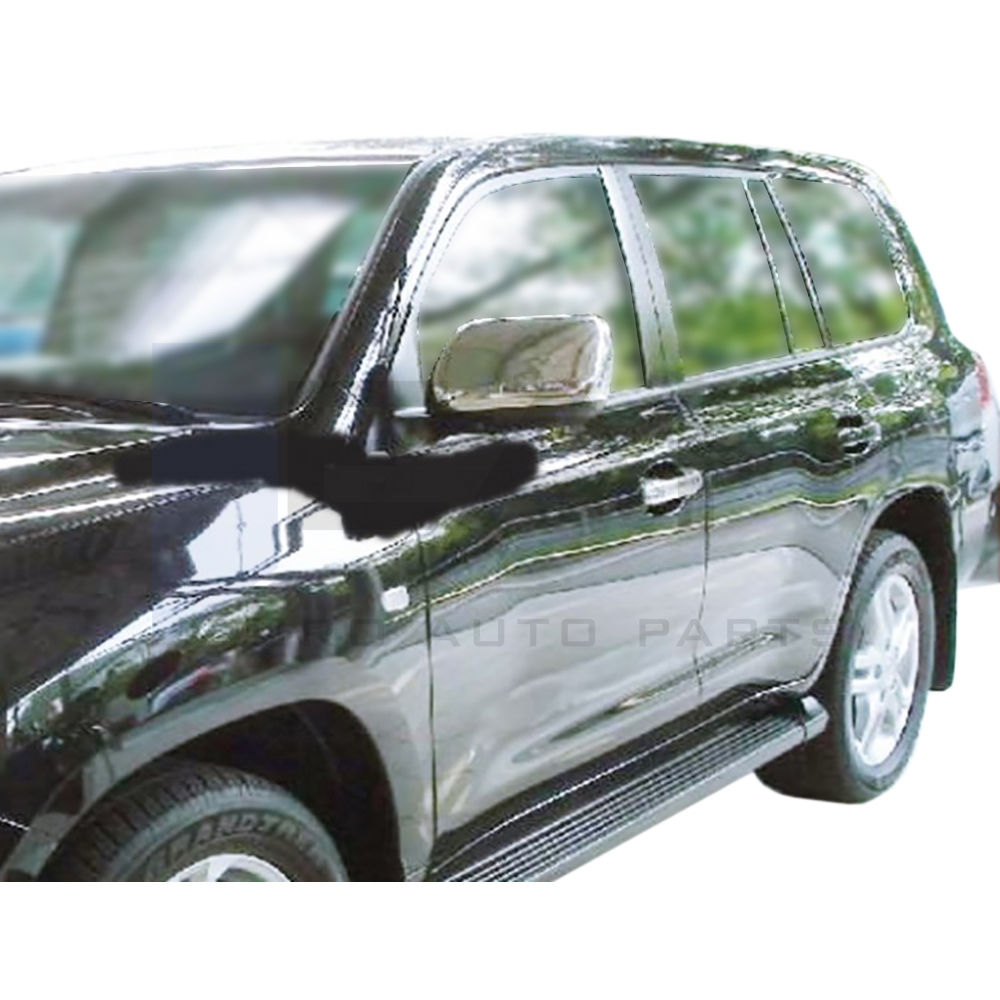 Mirror Cover 2 Pcs - Stainless Steel