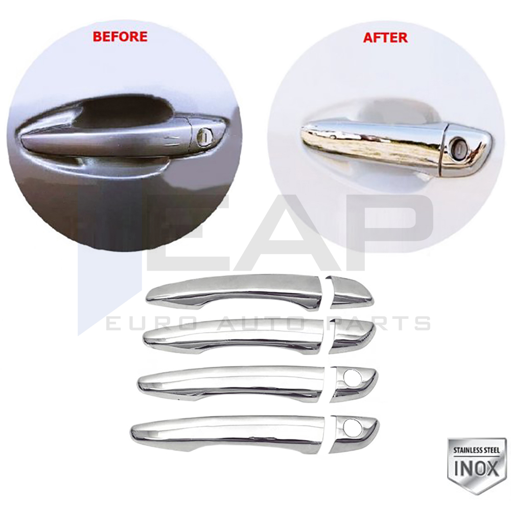 Door Handle Cover (Rear Double Door) - 4 Doors - Stainless Steel