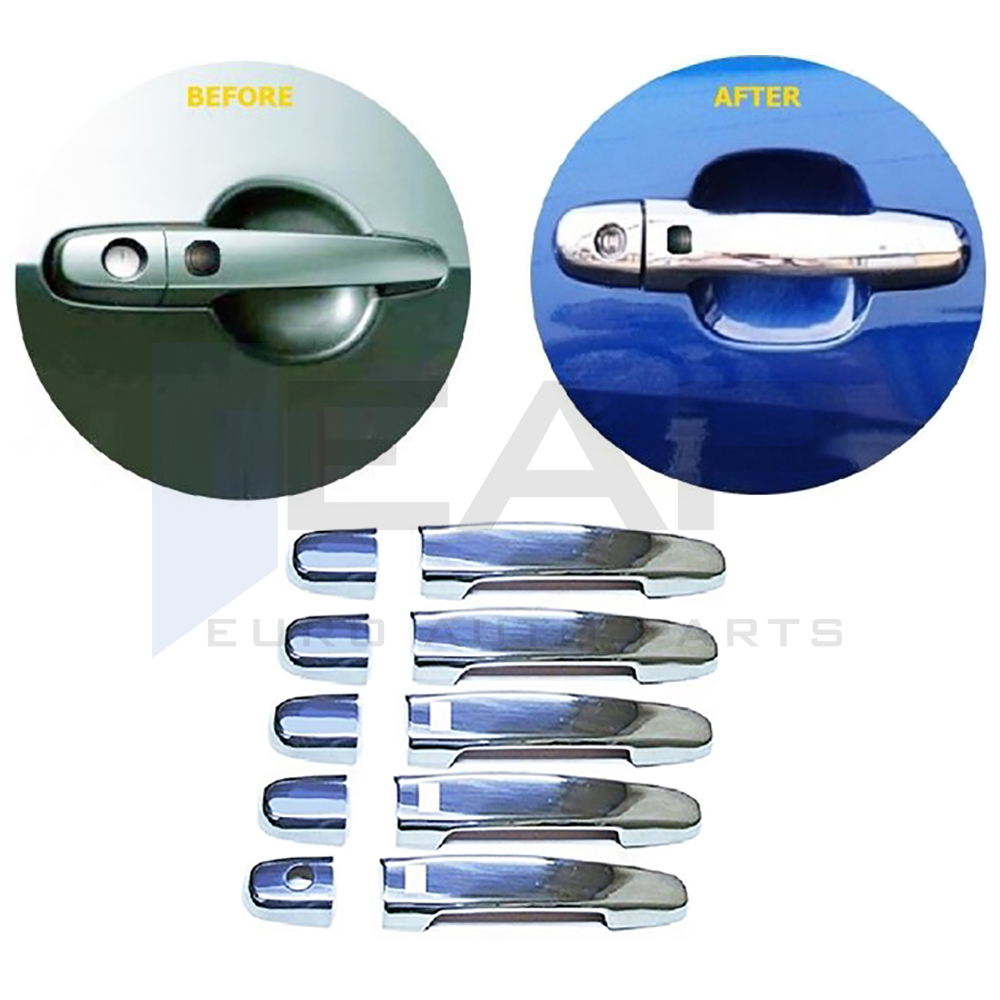 Mirror Cover 2 Pcs - Stainless Steel