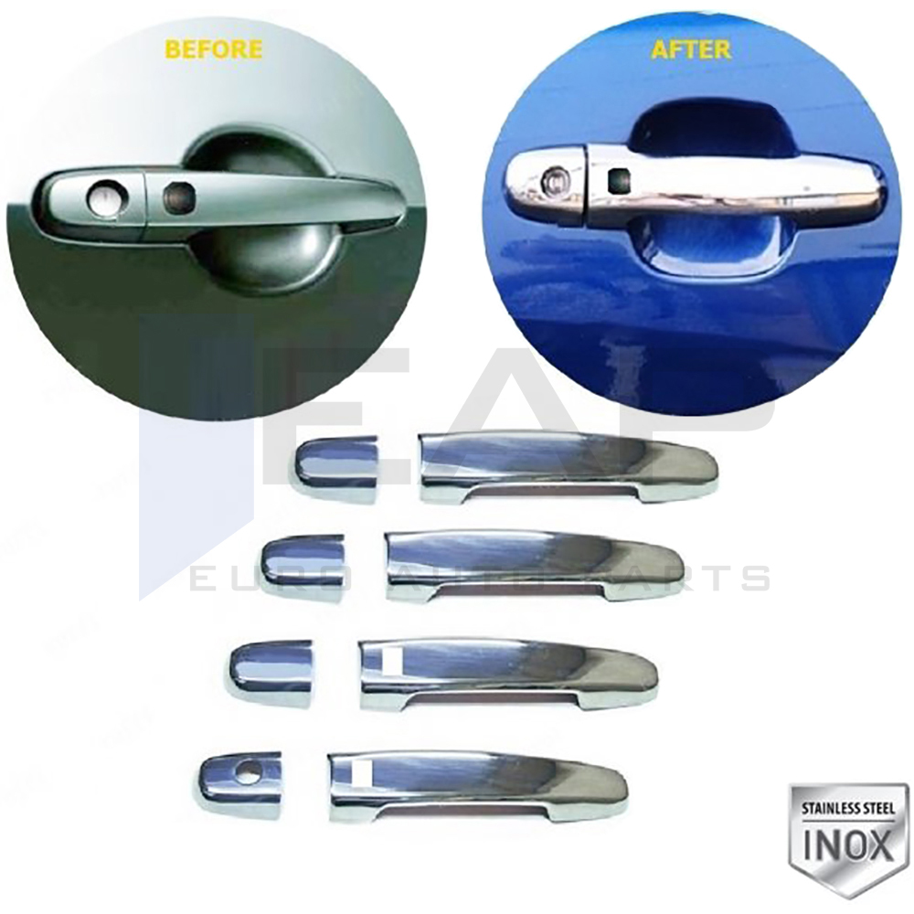 Door Handle Cover (With Sensor) - 4 Doors - Stainless Steel