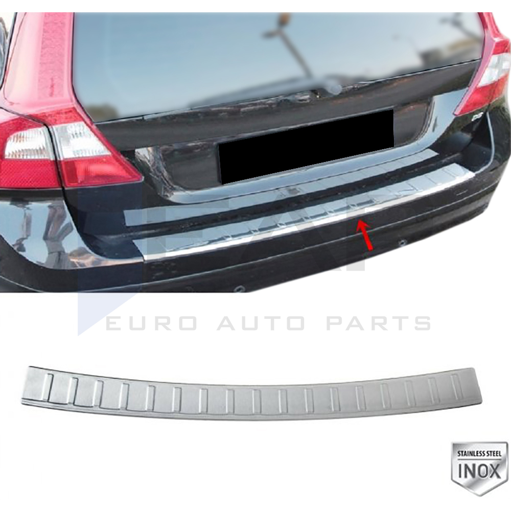 Rear Bumper Protector - Stainless Steel