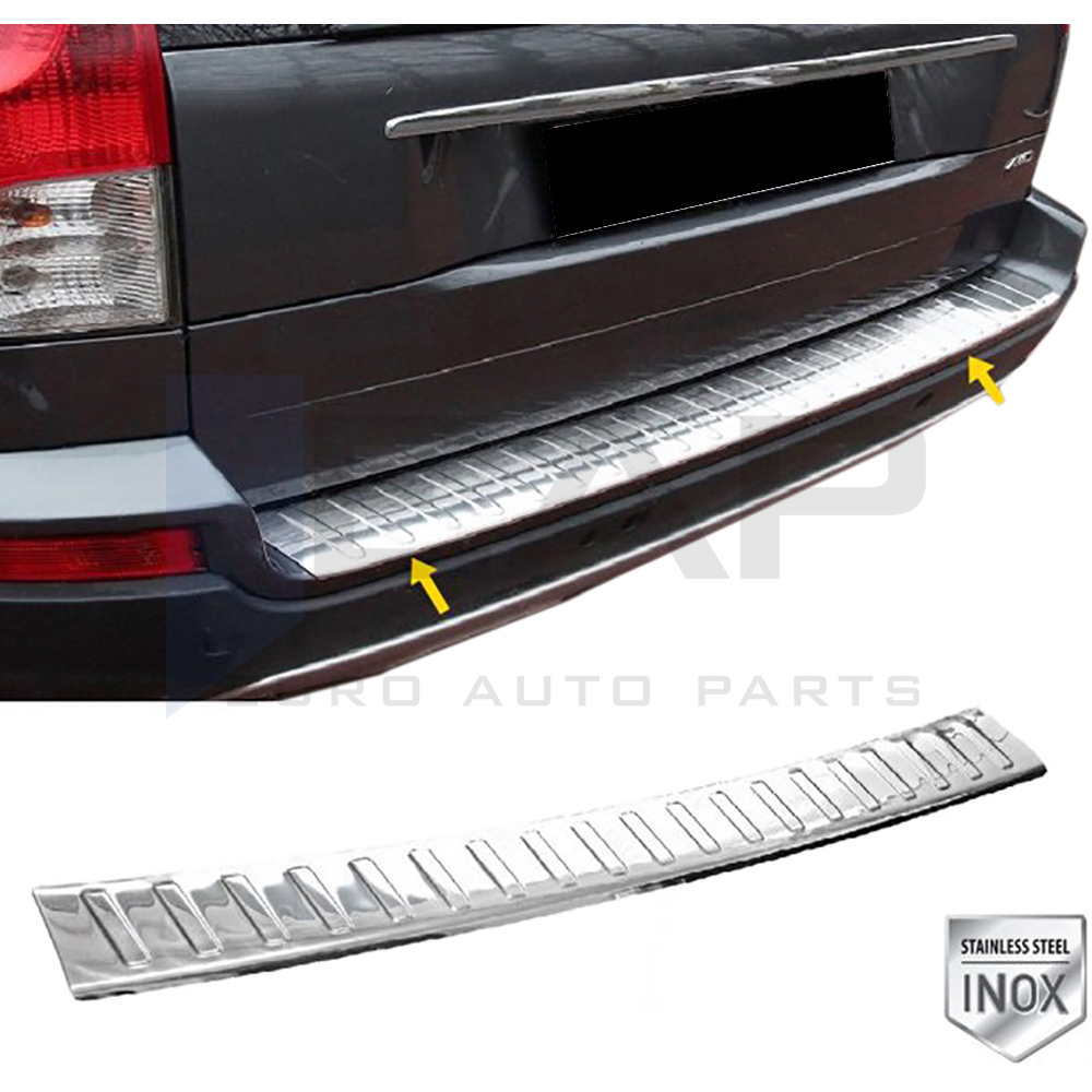 Rear Bumper Protector - Stainless Steel