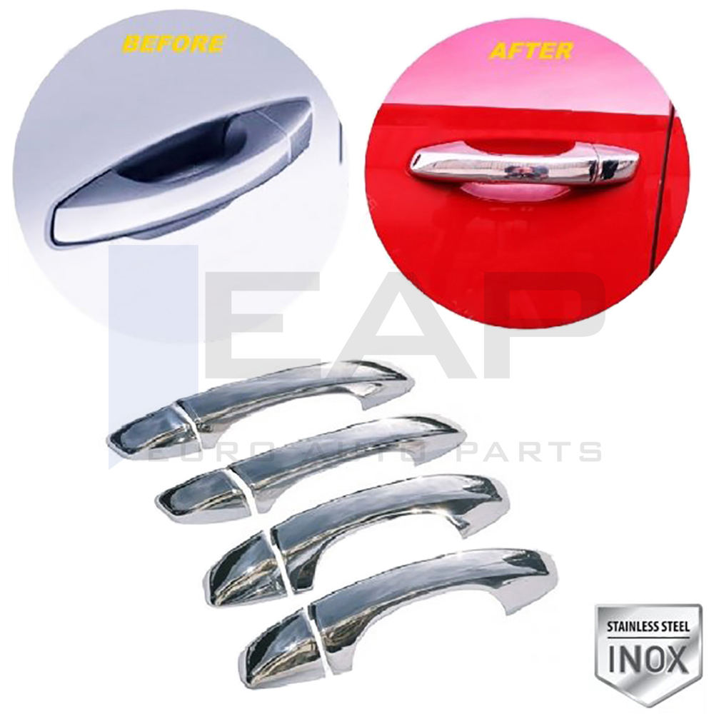 Door Handle Cover - 4 Doors - Stainless Steel