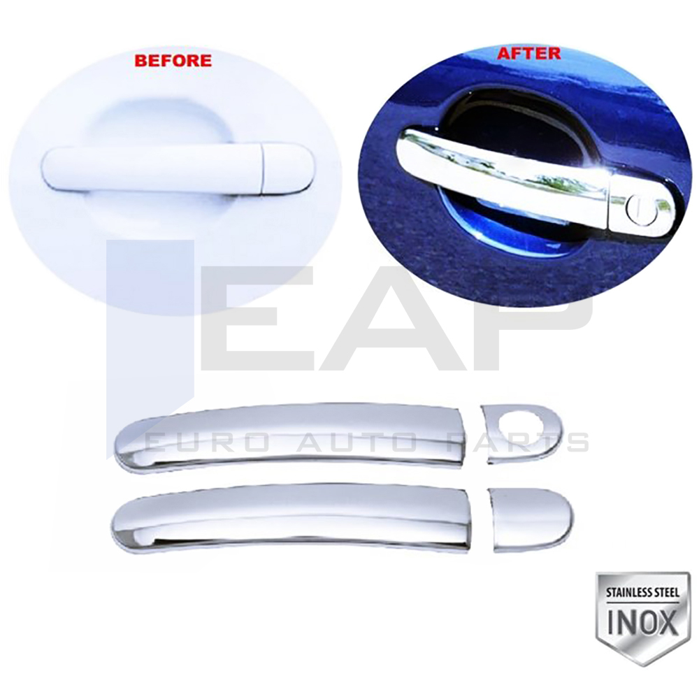 Door Handle Cover - 2 Doors - Stainless Steel