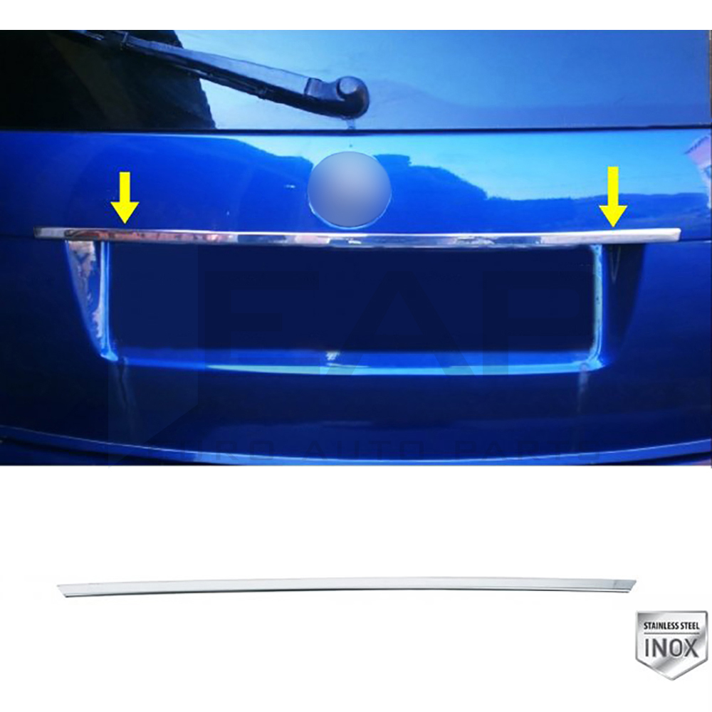 Trunk Lid Trim - Stainless Steel