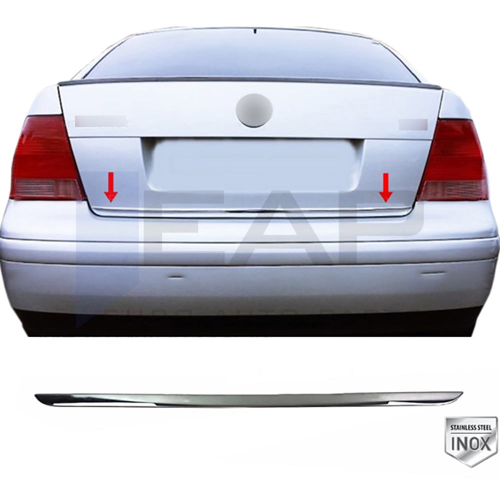 Trunk Lid Trim - Stainless Steel