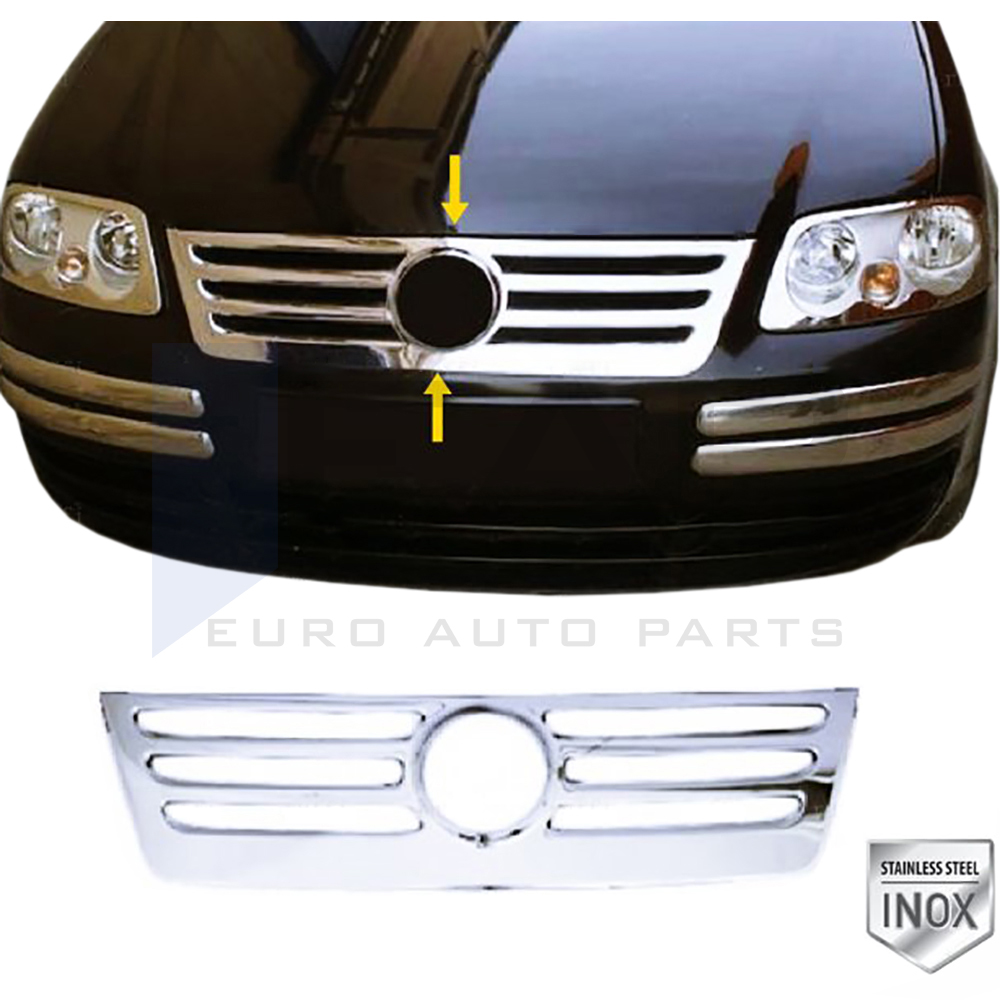 Front Grille - 1 Pcs - Stainless Steel