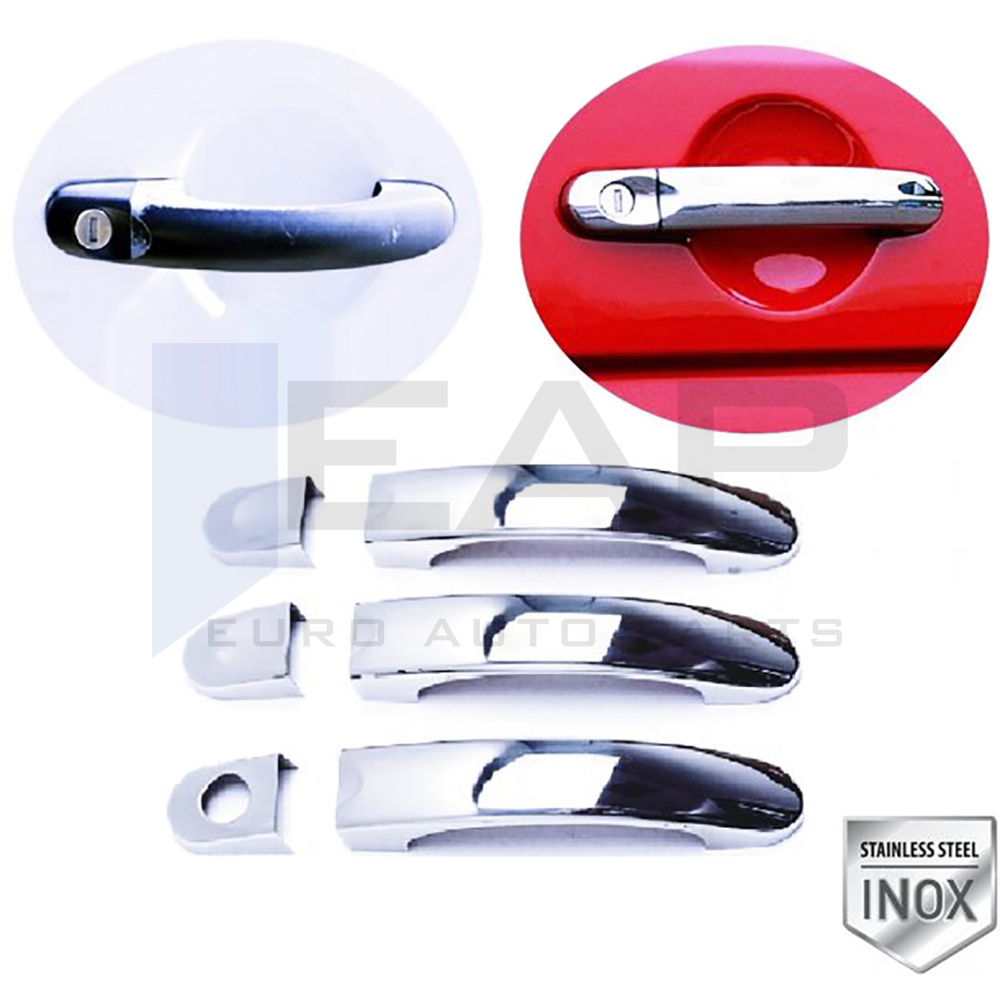 Door Handle Cover - 3 Doors - Stainless Steel