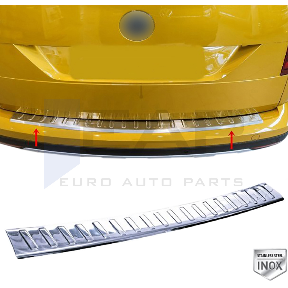 Rear Bumper Protector - Stainless Steel
