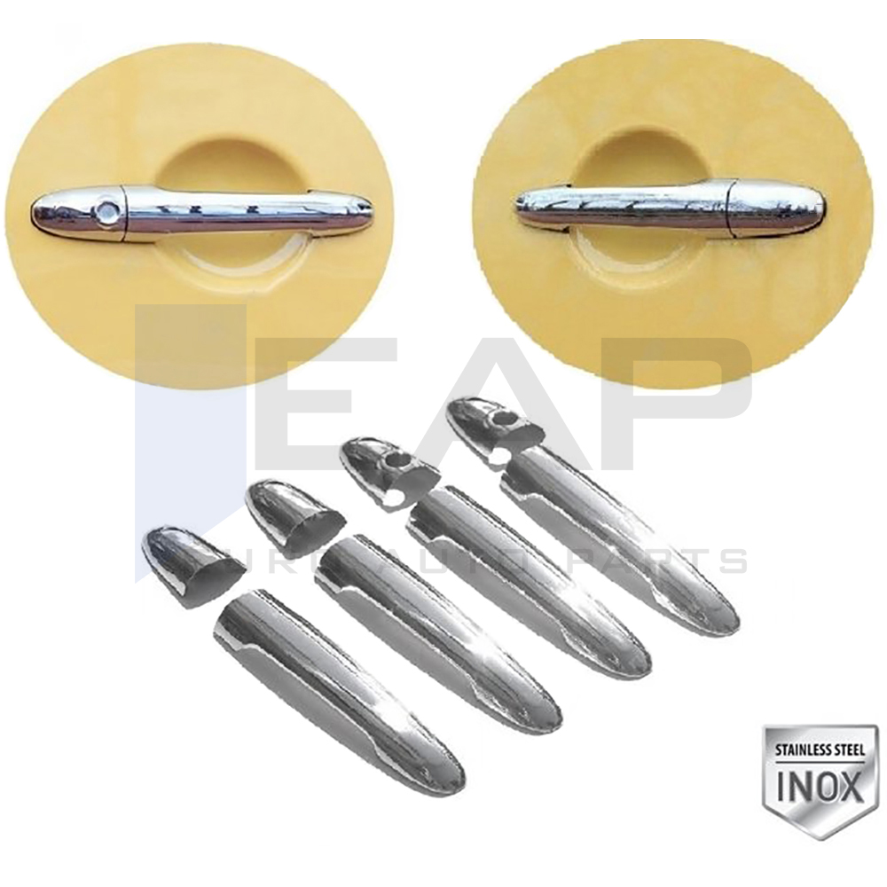 Door Handle Cover - 4 Doors - Stainless Steel