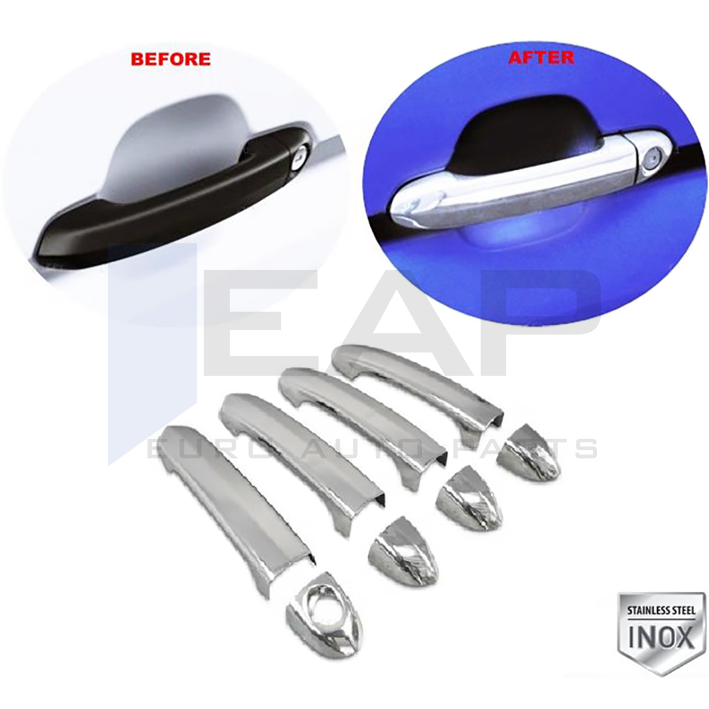 Door Handle Cover - 4 Doors - Stainless Steel