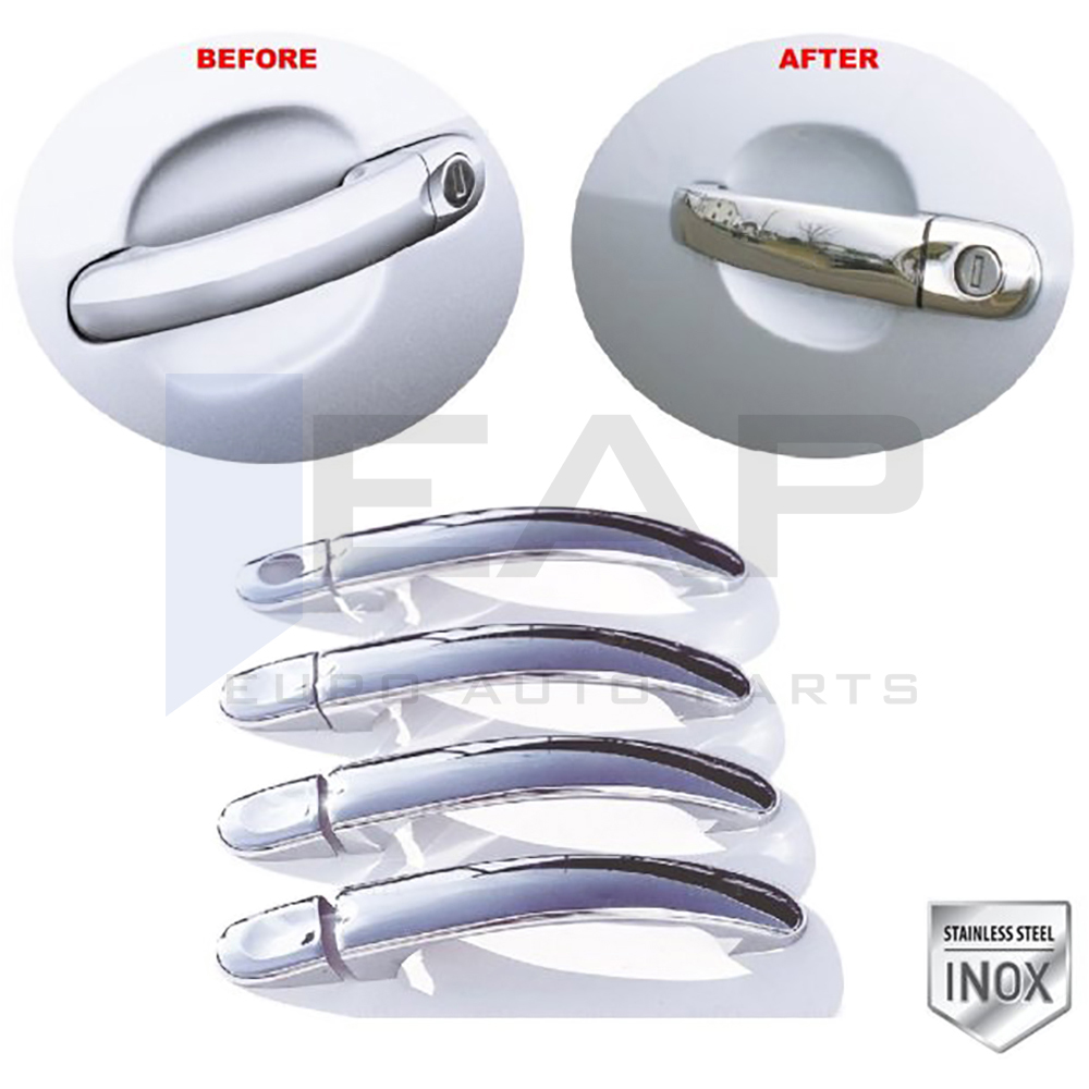 Door Handle Cover - Sw - 4 Doors - Stainless Steel