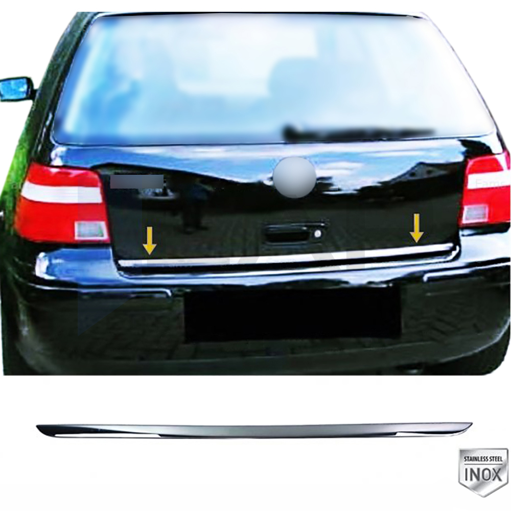 Trunk Lid Trim - Stainless Steel