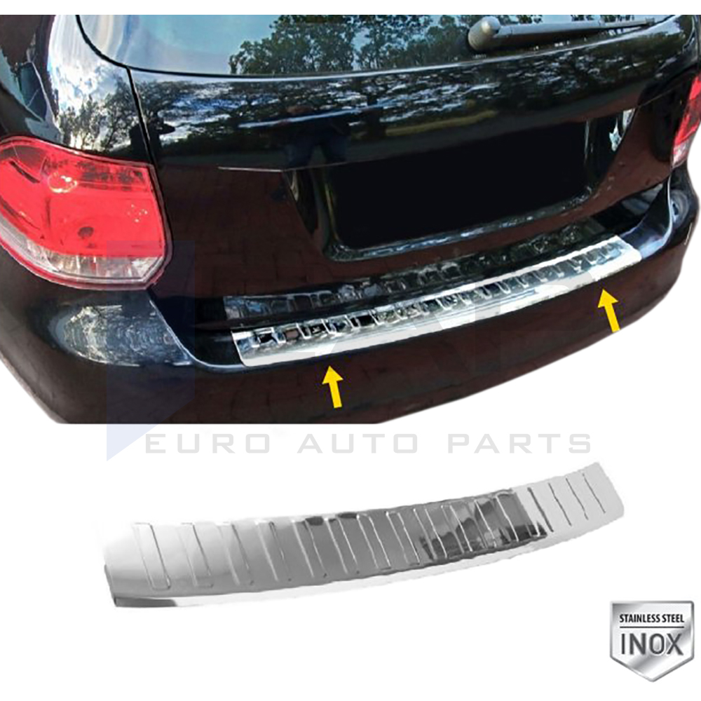 Rear Bumper Protector - Sw - Stainless Steel