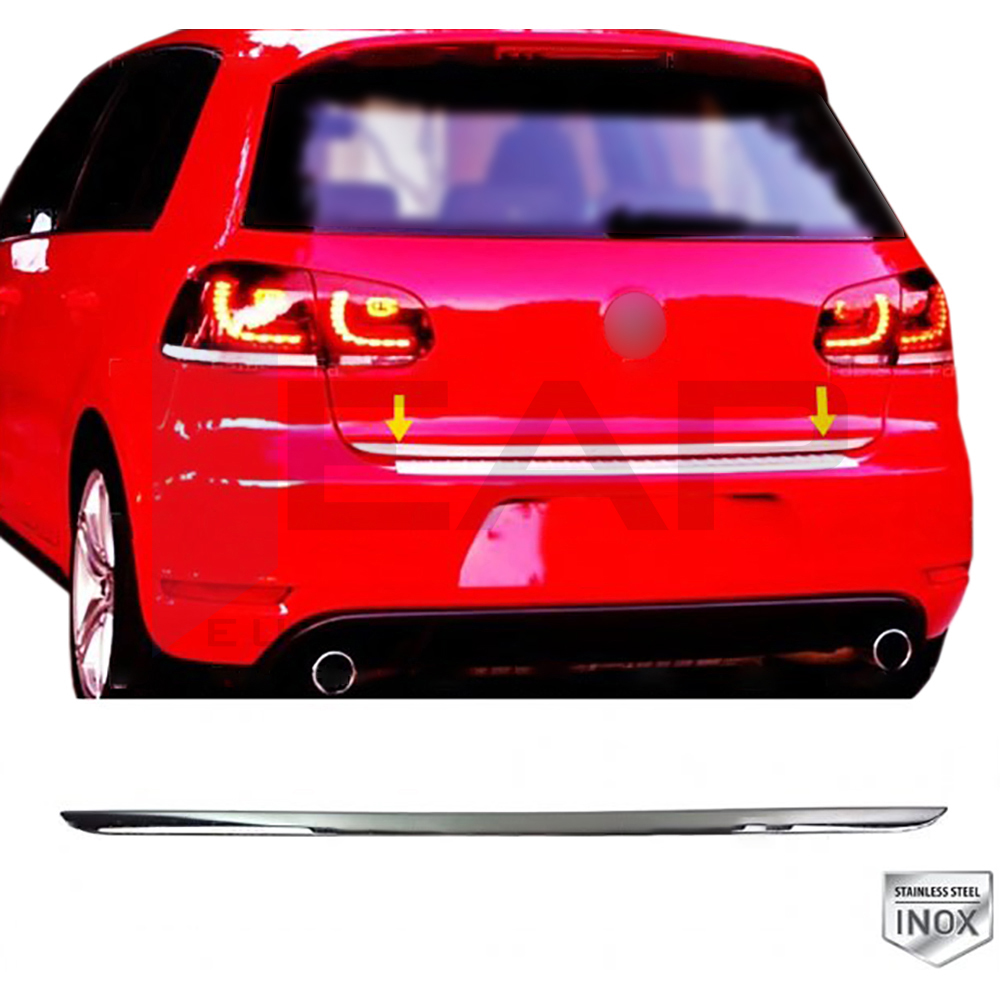 Trunk Lid Trim - Hb - Stainless Steel