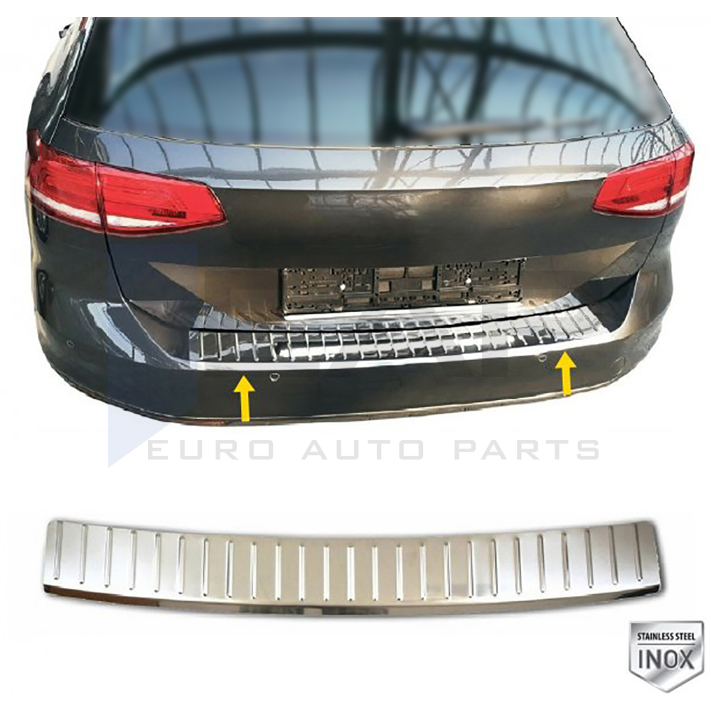 Rear Bumper Protector - Sw - Stainless Steel
