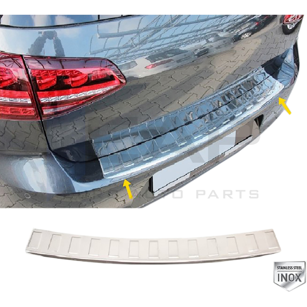 Rear Bumper Protector - Hb - Stainless Steel