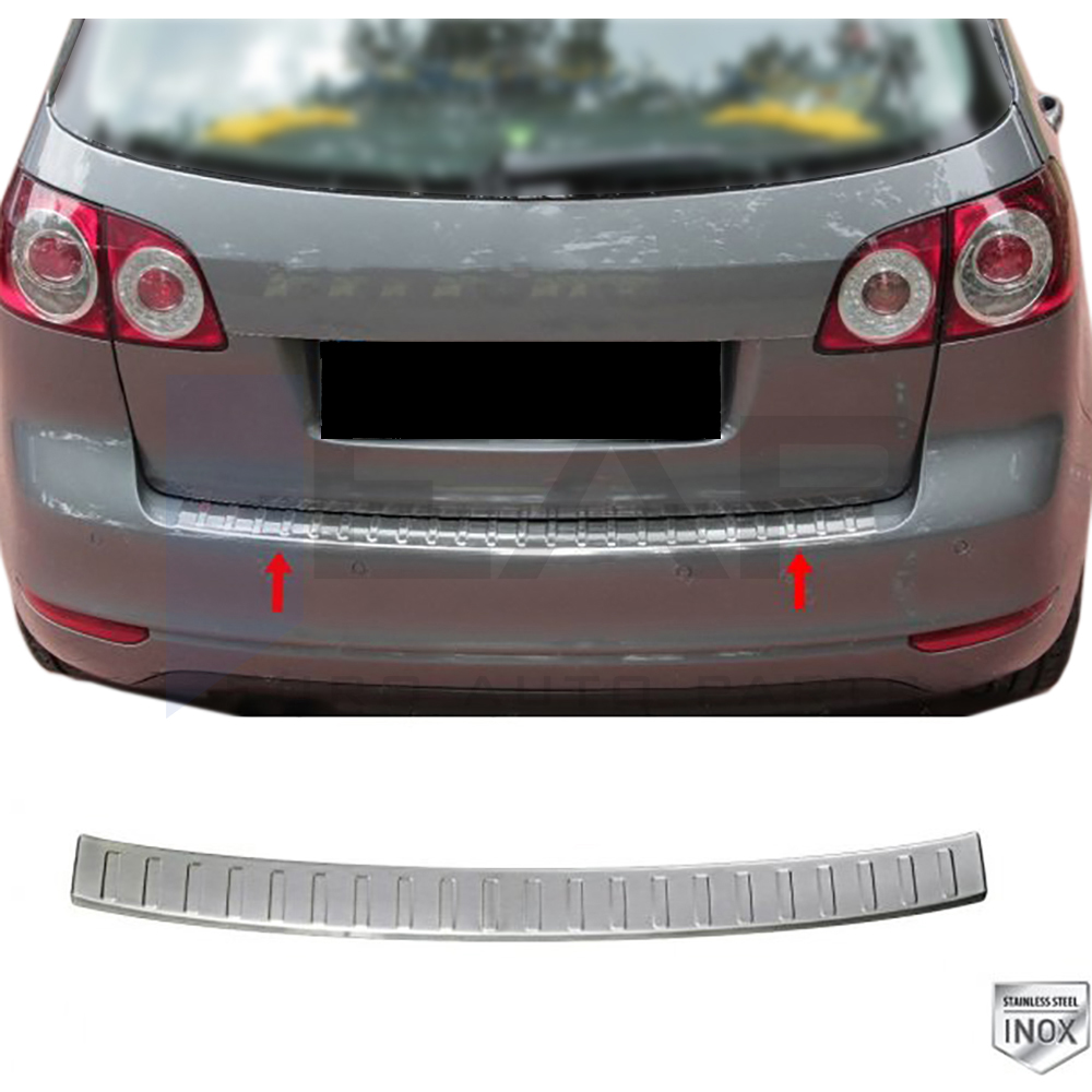 Rear Bumper Protector - Stainless Steel