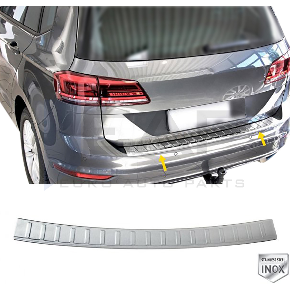 Rear Bumper Protector - Stainless Steel