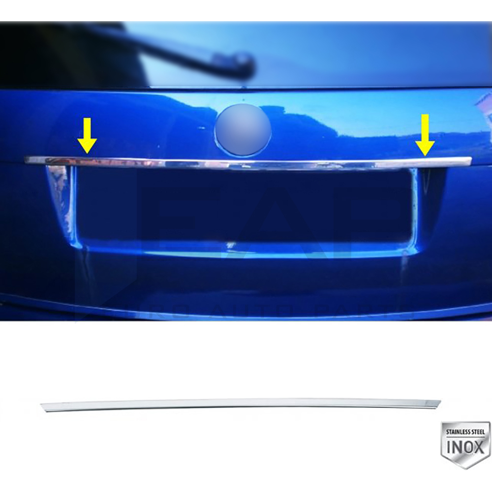 Trunk Lid Trim - Stainless Steel