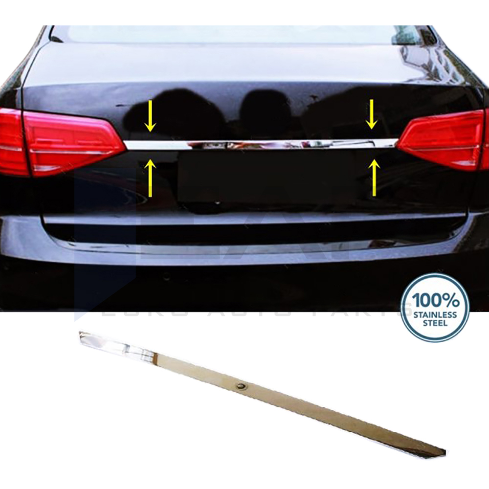 Trunk Lid Trim - Stainless Steel